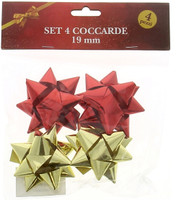 4 Coccarde Mm.19 Colori Assortiti 4 Coccarde Mm.19 Colori Assortiti