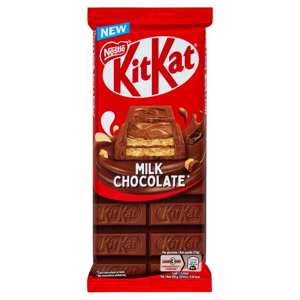 Kitkat Cioccolato Al Latte Tavoletta Wafer Ricoperta Di Cioccolato - Foto 1