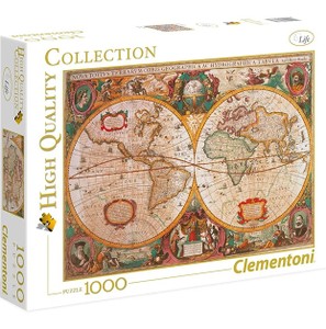 Puzzle High Quality Collection Mappa Antica 1000 Pezzi - Foto 1