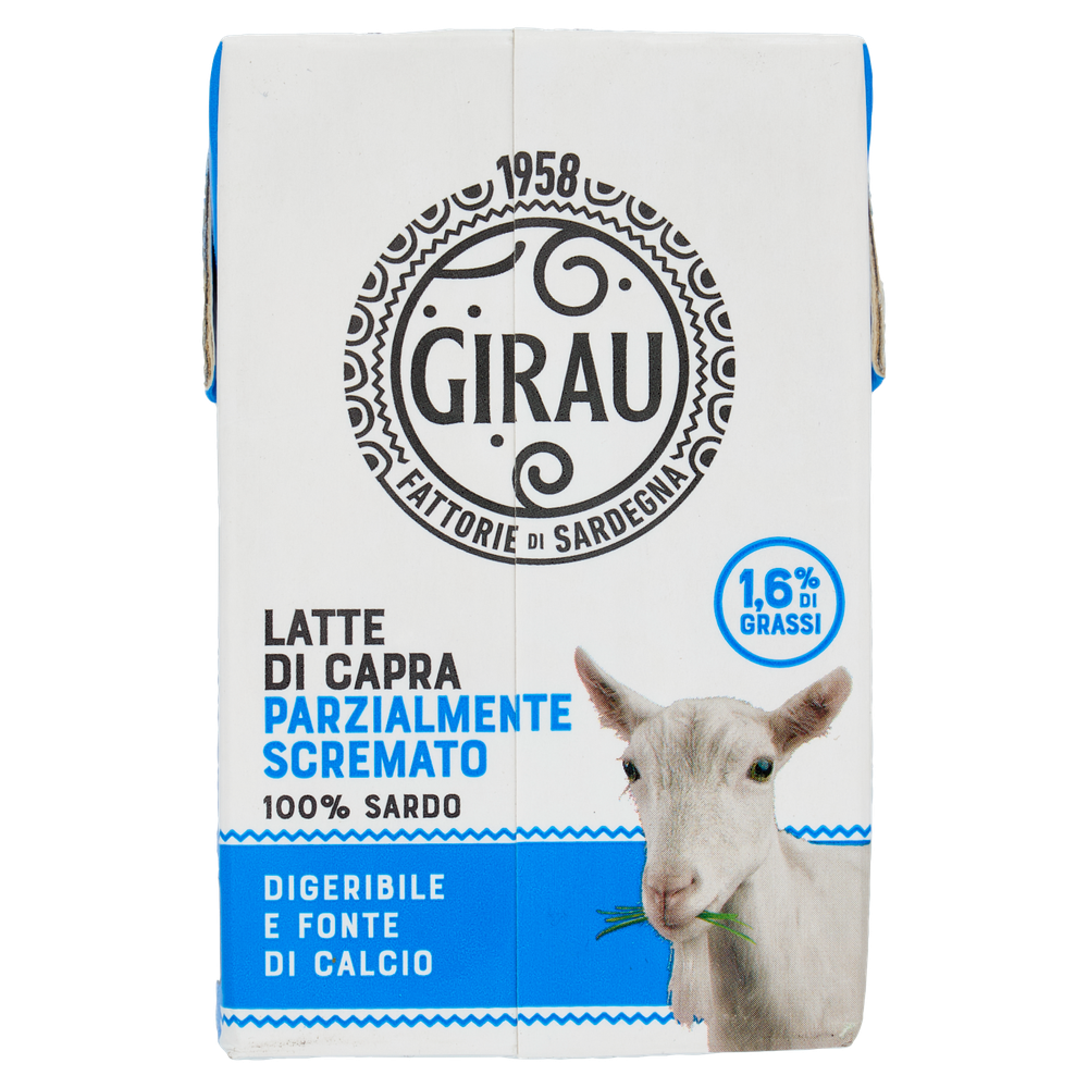 Latte Di Capra Uht Parzialmente Scremato Girau - Foto 3