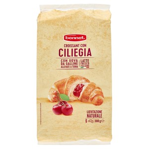 Croissant Alla Ciliegia Lievitazione Naturale 6x50g Bennet - Foto 1
