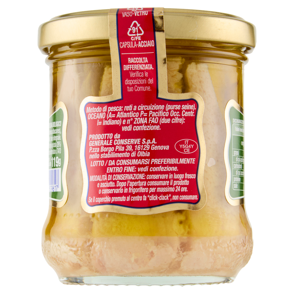 Filetto Di Tonno All'olio Extravergine Biologico Asdomar - Foto 3