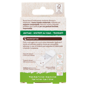 Bennet Cerotti Eco Assortiti Trasparenti Supporto Origine Vegetale - Foto 3