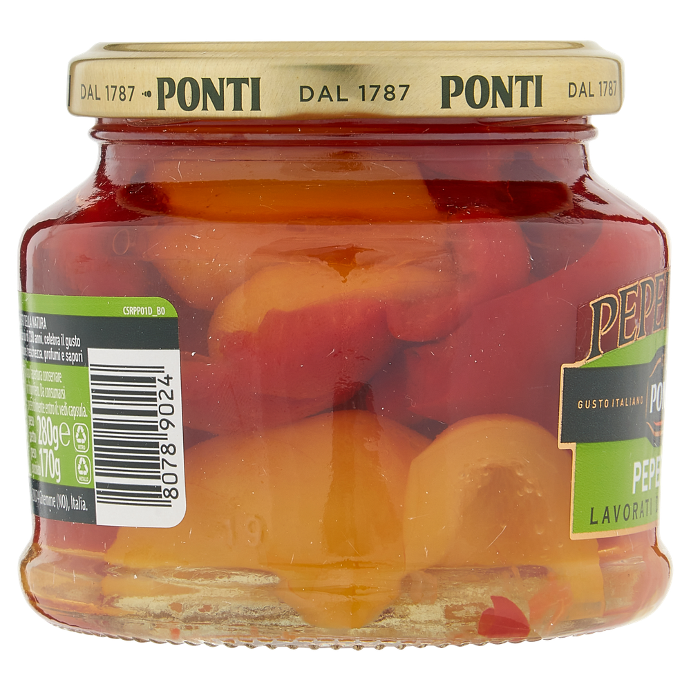 Peperoni Tagliati In Agrodolce Peperlizia Ponti - Foto 2