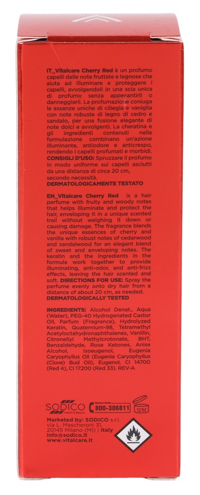 Profumo Capelli Cherry Red Vitalcare - Foto 3