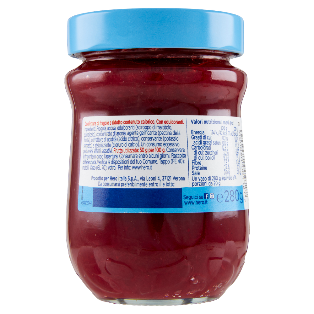 Confettura Di Fragole Light Senza Zuccheri Aggiunti Hero - Foto 3
