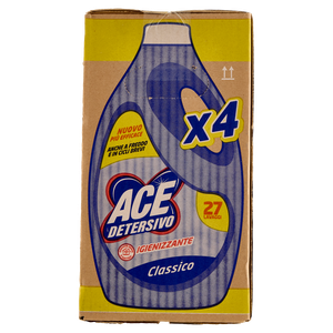 Detersivo Igienizzante Classico 4x27 Lavaggi Ace - Foto 2