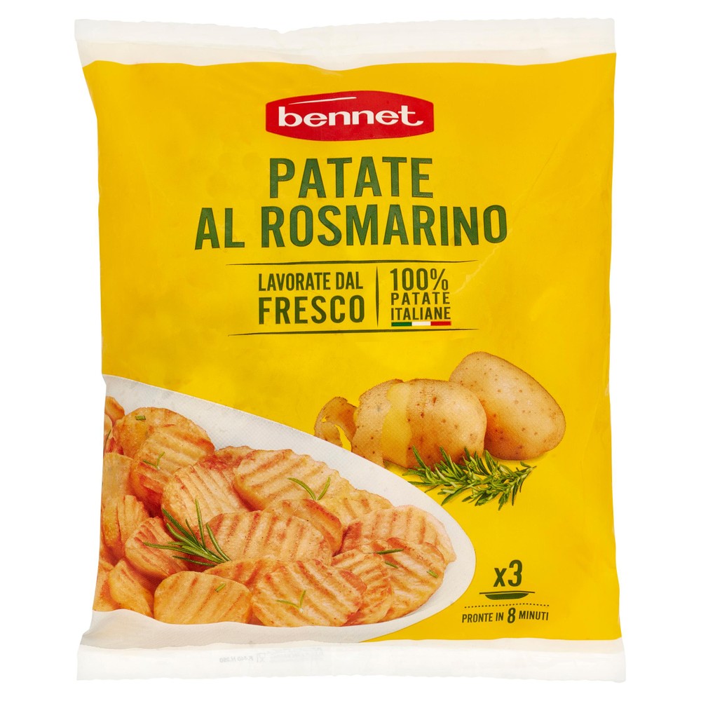 Patate Al Rosmarino Surgelate Bennet - Foto 1