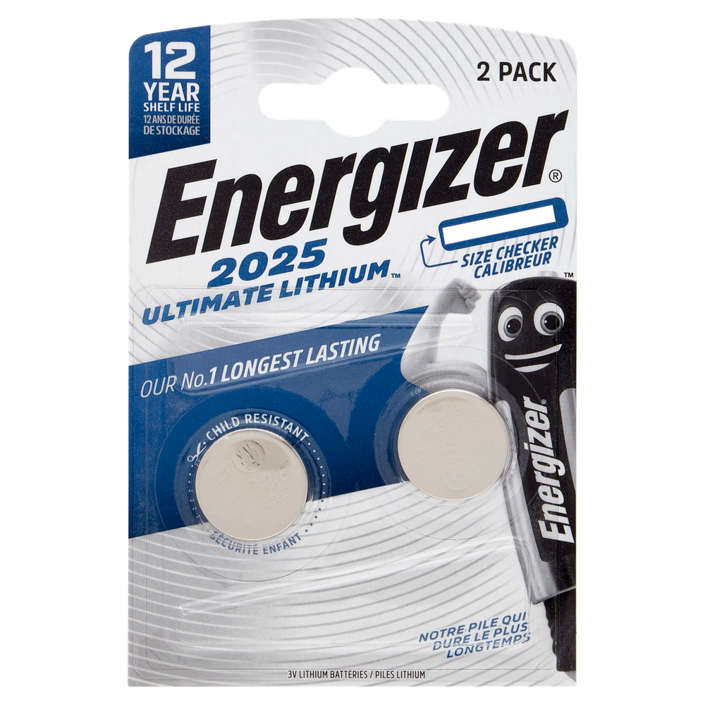 2 Pile Cr2025 Lithium Performance Energizer - Foto 1
