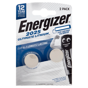 2 Pile Cr2025 Lithium Performance Energizer - Foto 1