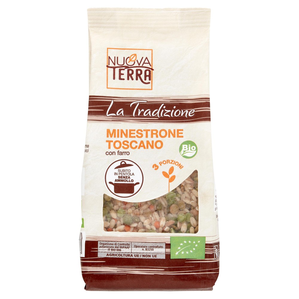 Minestrone Toscano Bio La Tradizione Nuova Terra - Foto 1