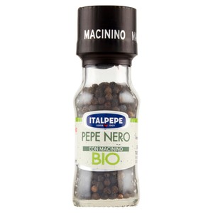 Pepe Nero Biologico In Grani Essiccati Con Macinino Italpepe - Foto 1