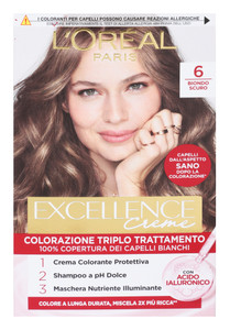 Colorazione Capelli N.6 Biondo Scuro Excellence - Foto 1