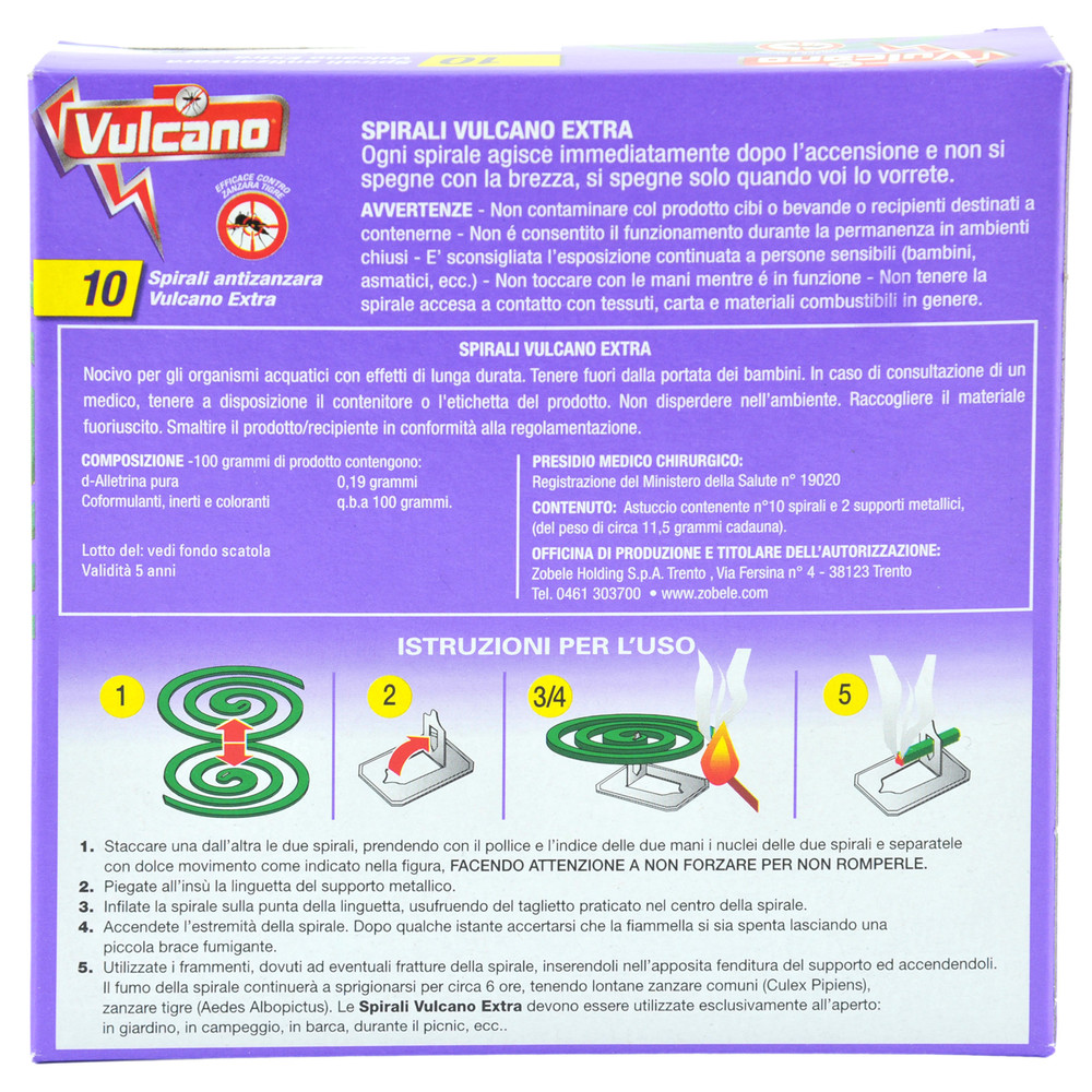 Spirali Antizanzare Vulcano - Foto 2