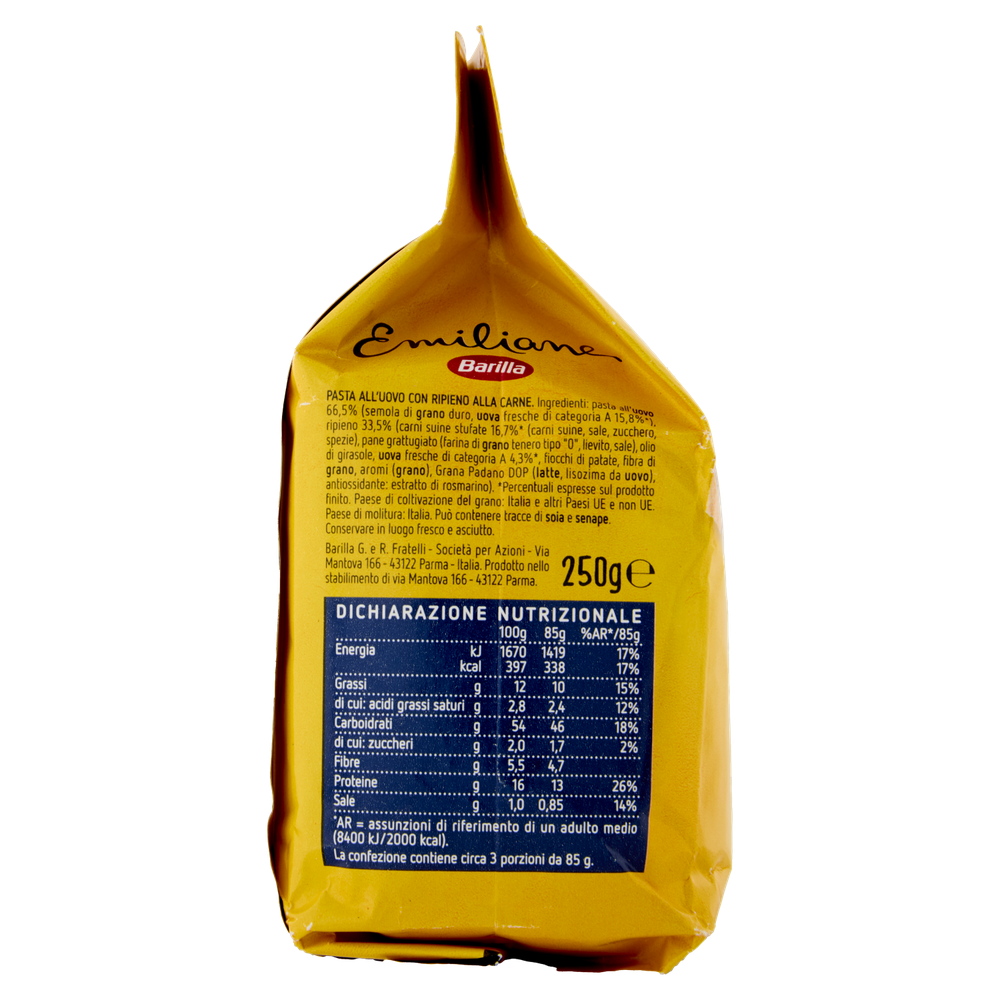 Cappelletti All'uovo Con Carne Barilla Emiliane