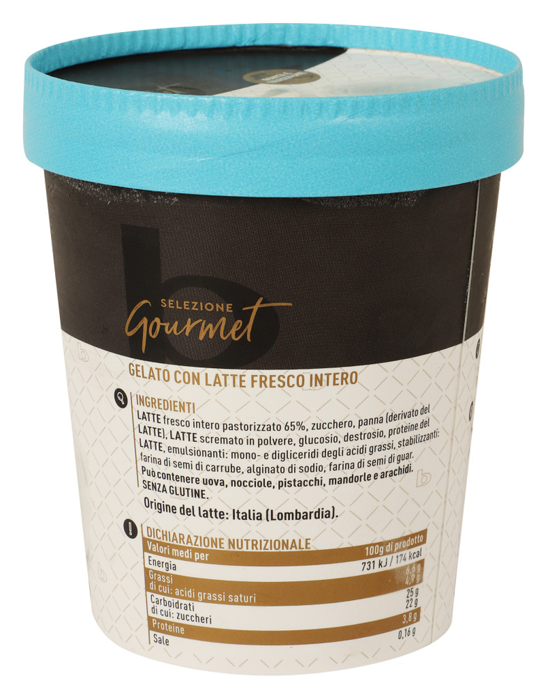 Gelato Al Latte Con Latte Fresco Selezione Gourmet Bennet - Foto 3