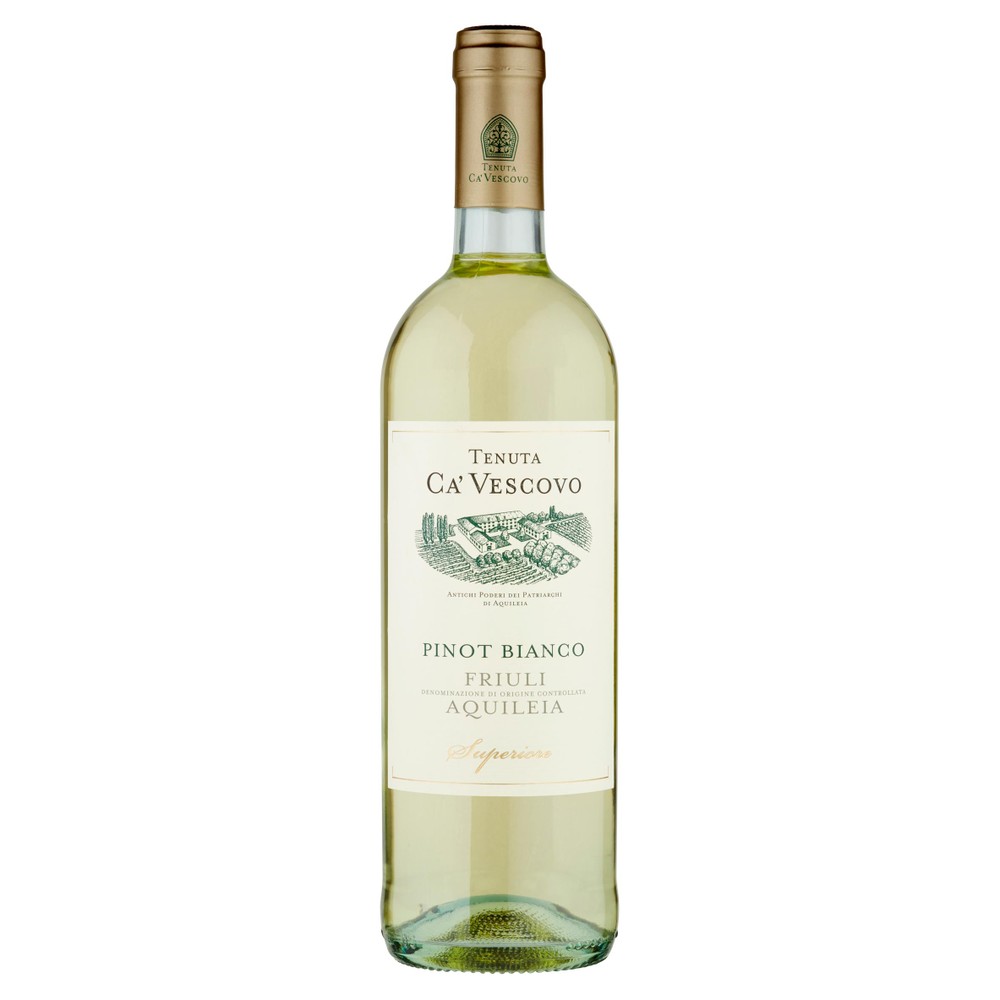 Pinot Bianco Tenuta Ca Vescovo Friuli Aquileia Doc Superiore - Foto 1