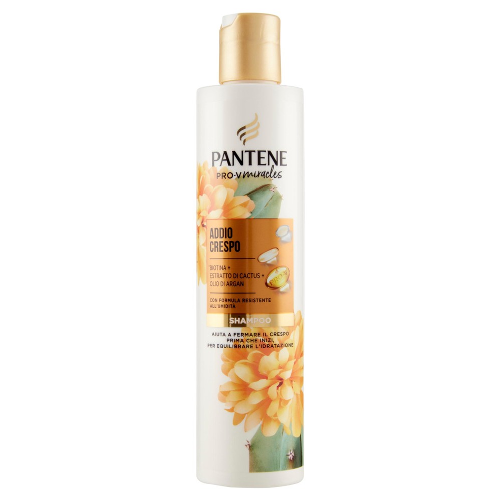 Pantene Miracles Shampoo Addio Crespo-Cactus