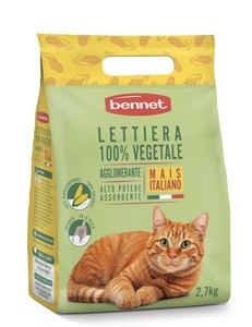 Lettiera Vegetale Agglomerante In Mais Bennet - Foto 1