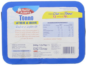 Tonno In Scatola 12x70g Flotta Azzurra - Foto 2