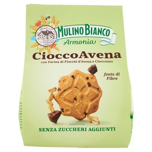 Biscotti Cioccoavena Concioccolato Senza Zuccheri Multino Bianco - Foto 1