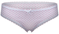Slip Bambina 2 / 3 Bianco Con Cuoricini Intimami Slip Bambina 2 / 3 Bianco Con Cuoricini Intimami