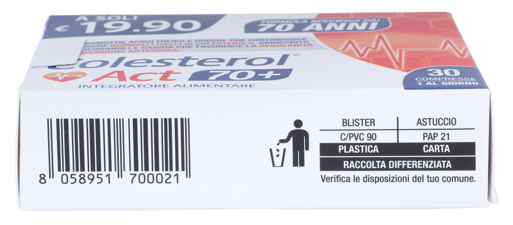 Colesterol Act 70+ Compresse - Foto 2