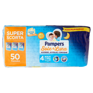 Pannolini Pampers Sole & Luna Maxi Pz 50 - Foto 1