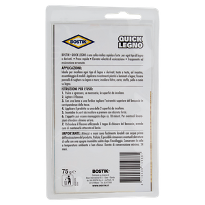 Colla Vinilica Quick Legno Blister 75gr Bostik - Foto 3