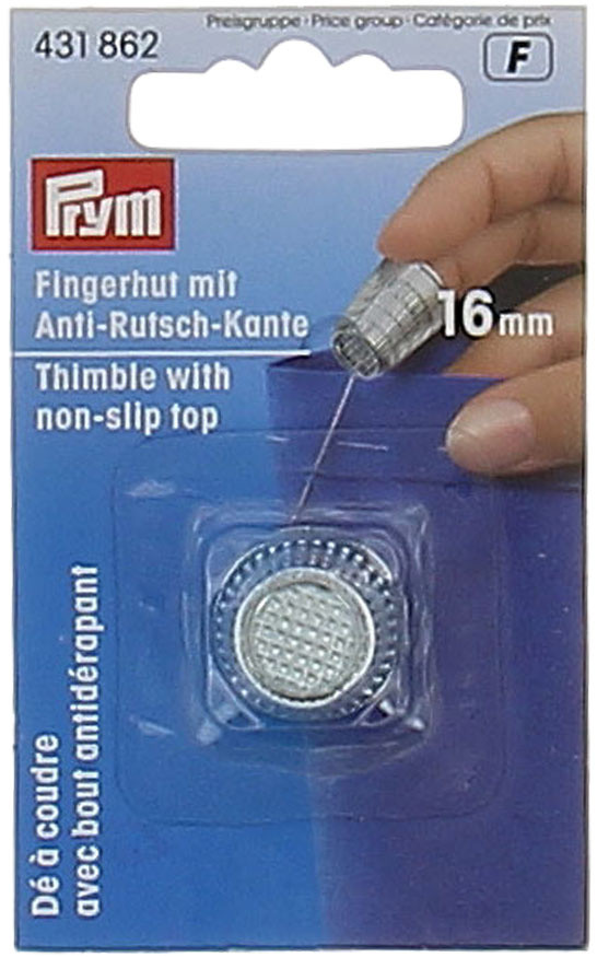 Ditale Zinco Con Spigolo Antiscivolo Mm.16 Prym - Foto 1