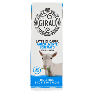 Latte Di Capra Parzialmente Scremato Uht Fattorie Girau - Foto 3