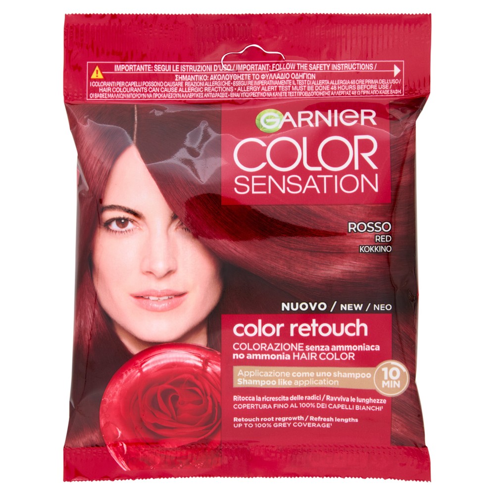Colorazione Capelli Color Sensation Retouch Rosso Garnier - Foto 1