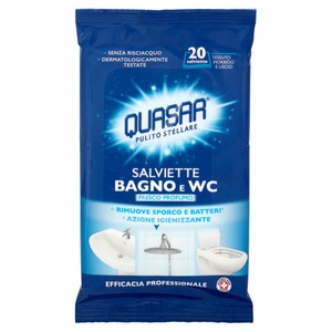 Salviette Detergenti Bagno E Wc Quasar