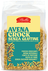 Fiocchi Croccanti Di Avena Integrale Senza Glutine Avena Crock - Foto 1