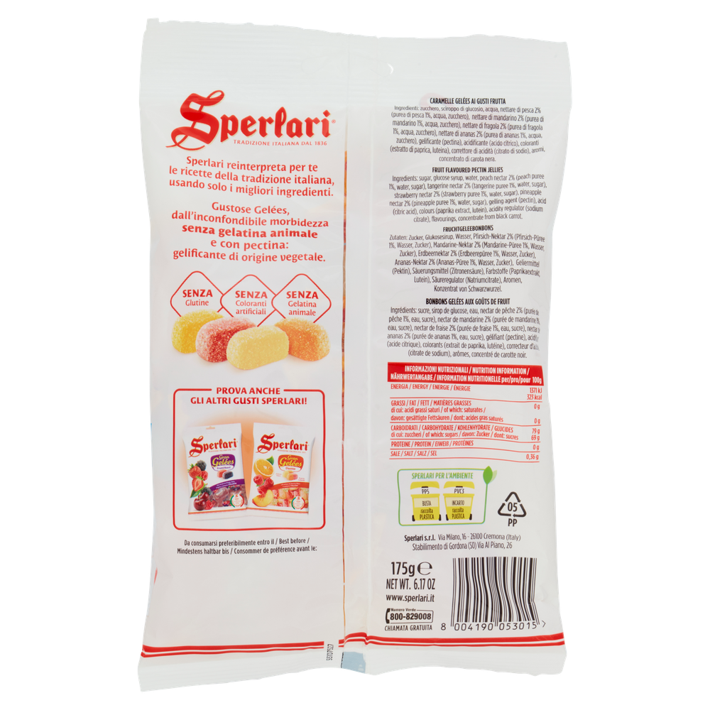 Caramelle Morbide Gran Gelées Frutti Del Sole Sperlari - Foto 3