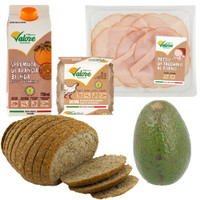 Mix Colazione Spremuta + Petto Tacchino + Avocado + Uova + Pane