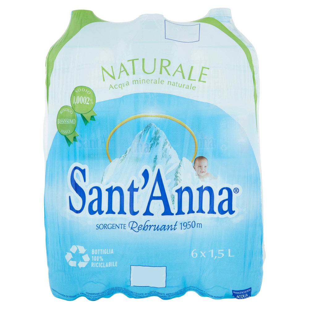 Acqua Naturale Sant'anna 6 Da L.1,5 - Foto 1