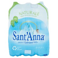 product.preview.arialabel Acqua Naturale Sant'anna 6 Da L.1,5