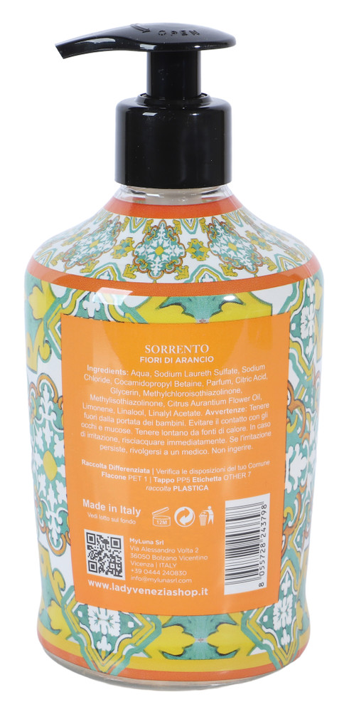 Sapone Liquido Mani Sorrento Fiori Di Arancio Lady Venezia - Foto 3