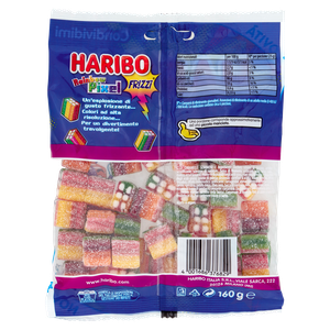 Caramelle Gommose Rainbow Pixel Fr!zzi Frizzanti Vegane Haribo - Foto 3