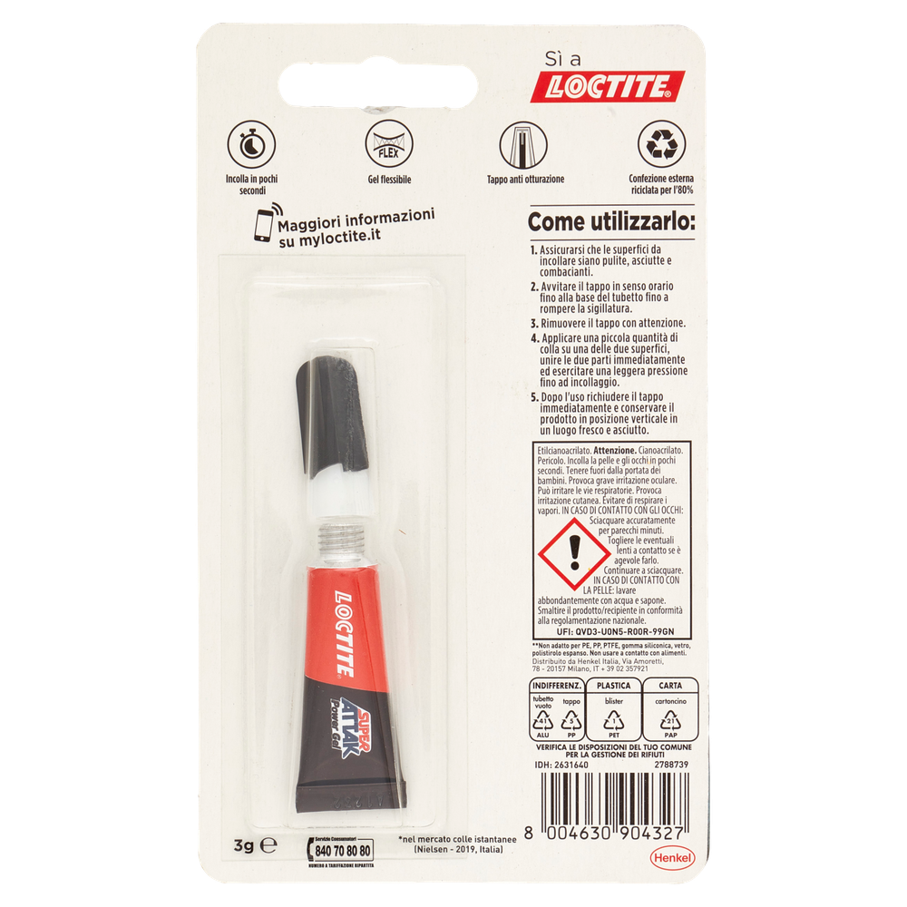 Super Attak Power Gel 3 Gr Loctite - Foto 3