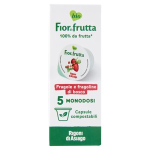 Confettura Fiordifrutta Alle Fragole Bio 5x20g Rigoni Di Asiago - Foto 1