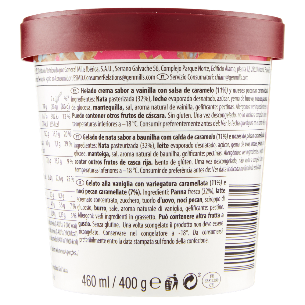 Pinta Gelato Pralines&Cream Haagen Dazs