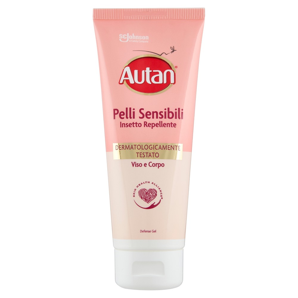Repellente Gel Viso Corpo Pelle Sensibile 100 Ml Autan - Foto 1