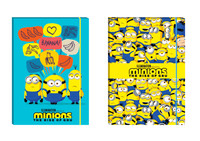 Cartellina Elastico 3 Lembi Dorso Cm.1, Cm.25x34 Minions - Plastifica Cartellina Elastico 3 Lembi Dorso Cm.1, Cm.25x34 Minions - Plastifica