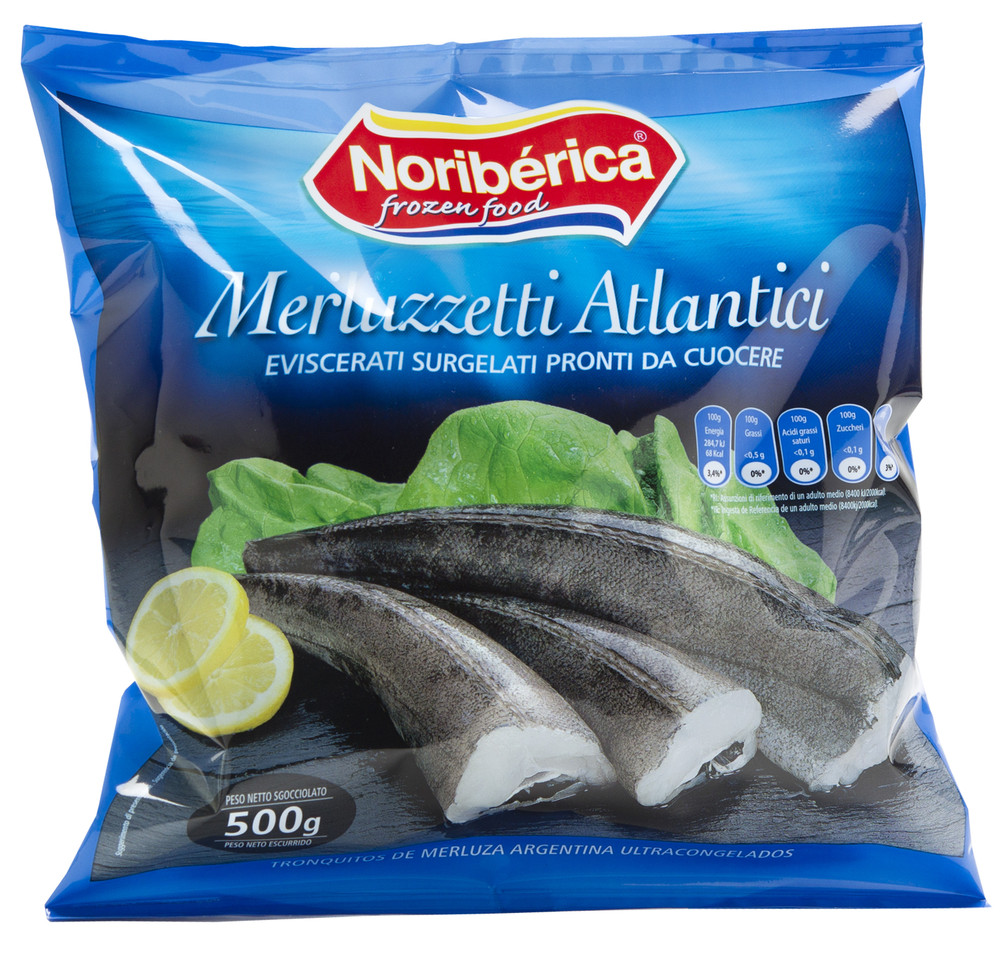 Merluzzetti Atlantici Surgelati Noriberica In Busta - Foto 1