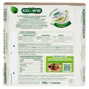 Mini Burger Vegetali Agli Spinaci Kioene - Foto 3