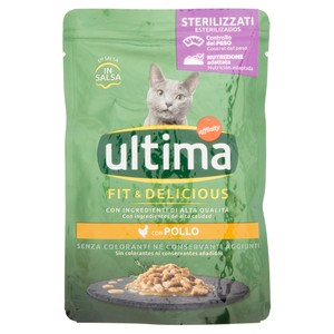 Alimento Umido Gatti Sterilizzati Wet&Delicious Ultima Pollo - Foto 1