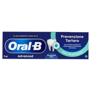 Dentifricio Oral B Advanced Prevenzione Tartaro Migrogranuli Attivi - Foto 1