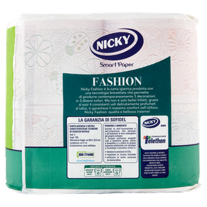 4 Rotoli Carta Igienica Fashion Nicky - Foto 3